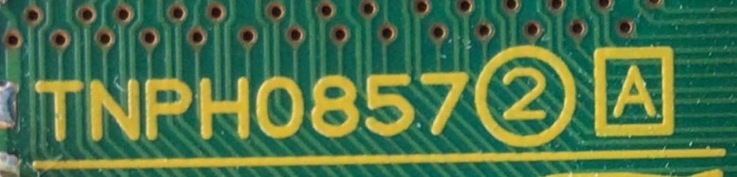 MAIN PARA TV PANASONIC / NUMERO DE PARTE TNPH0857AF / TNPH0857 / PANEL AX094F072G REV A / MODELO TC-L37U22 - Imagen 3